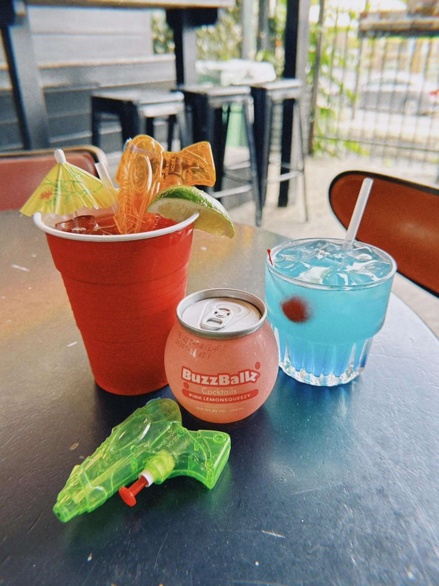 Placeholder post of anniversary featured drinks for today brought to you by NEFT Vodka &amp; Buzz Ballz! Party is all day &mdash; stay tuned for cwazy spring break content 😎😎😎😎