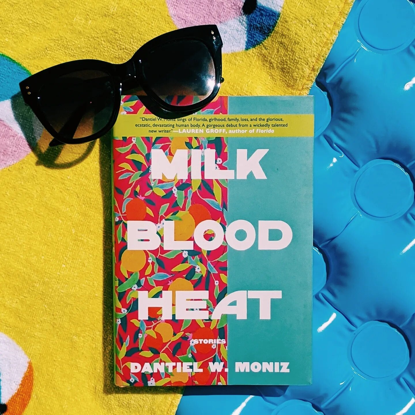 ::Time to climb into the pool to keep cool as your join us for this month's hottest read. We kick off our mid July book of the month pick with the short story collection debut 𝑴𝒊𝒍𝒌 𝑩𝒍𝒐𝒐𝒅 𝑯𝒆𝒂𝒕  from author Dantiel W. Moniz (@deezybotpress