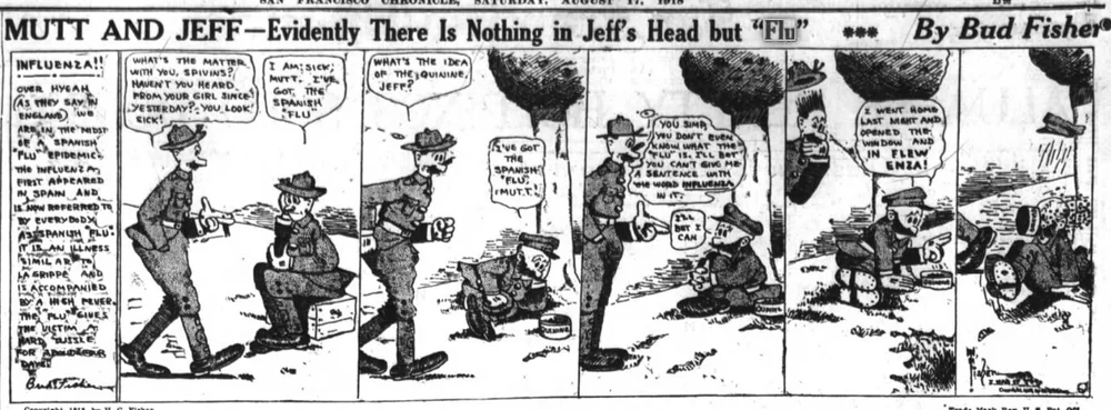 First Flu Comic SF Chronicle 8.17.1918.JPG