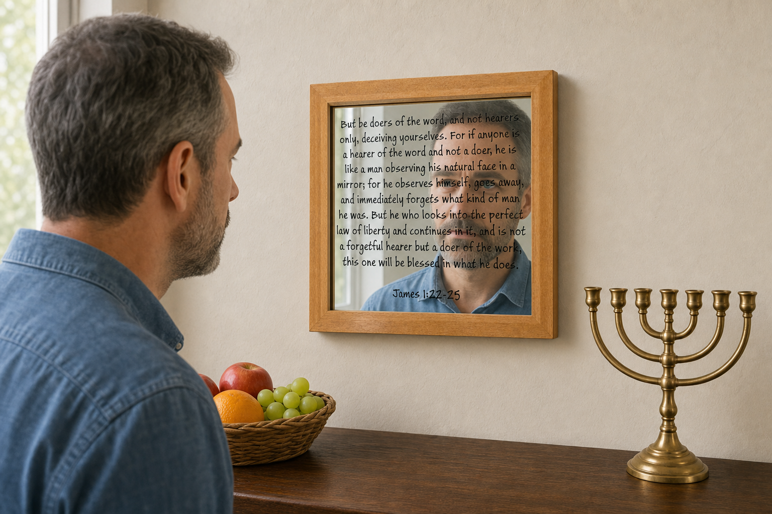 Doers of the Word Mirror Plaque Man Reflection.png