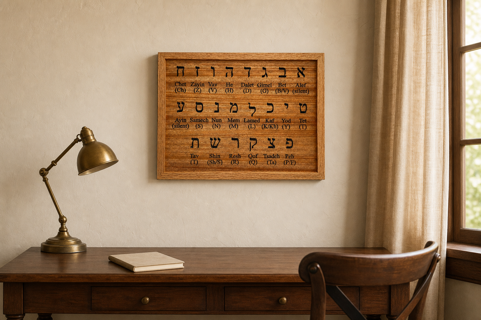 Hebrew Alphabet Plaque - Home Study Wall.png