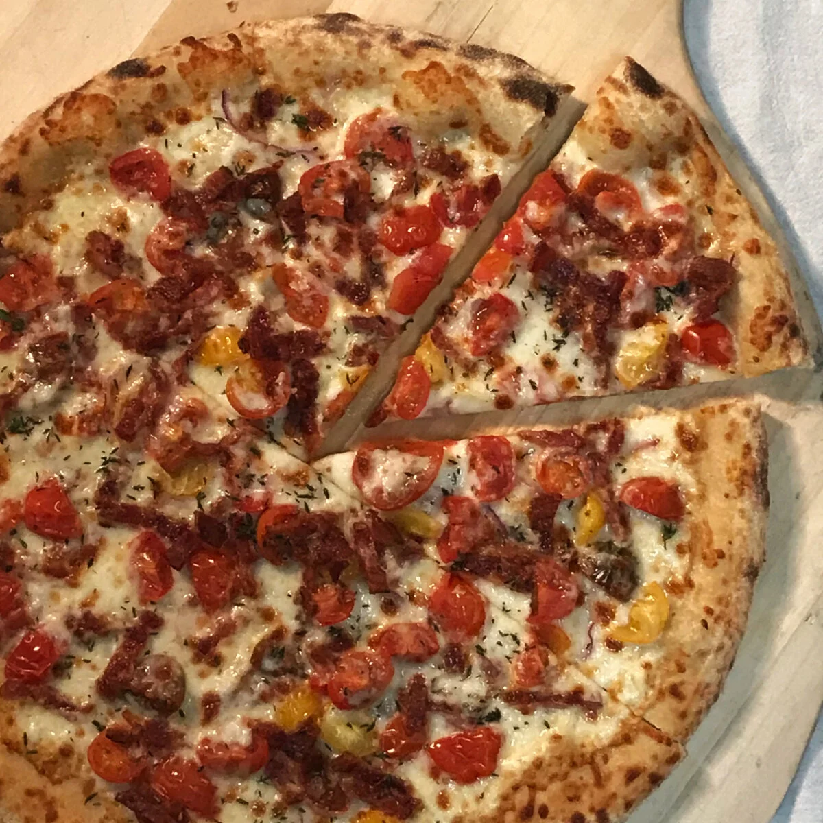 bacon, cherry tomato, red onion, fresh thyme, sherry vin.jpg