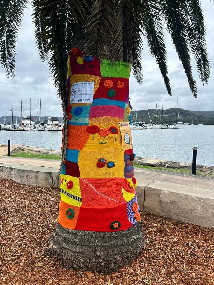 Yarn Bombing. Toukley and Gosford