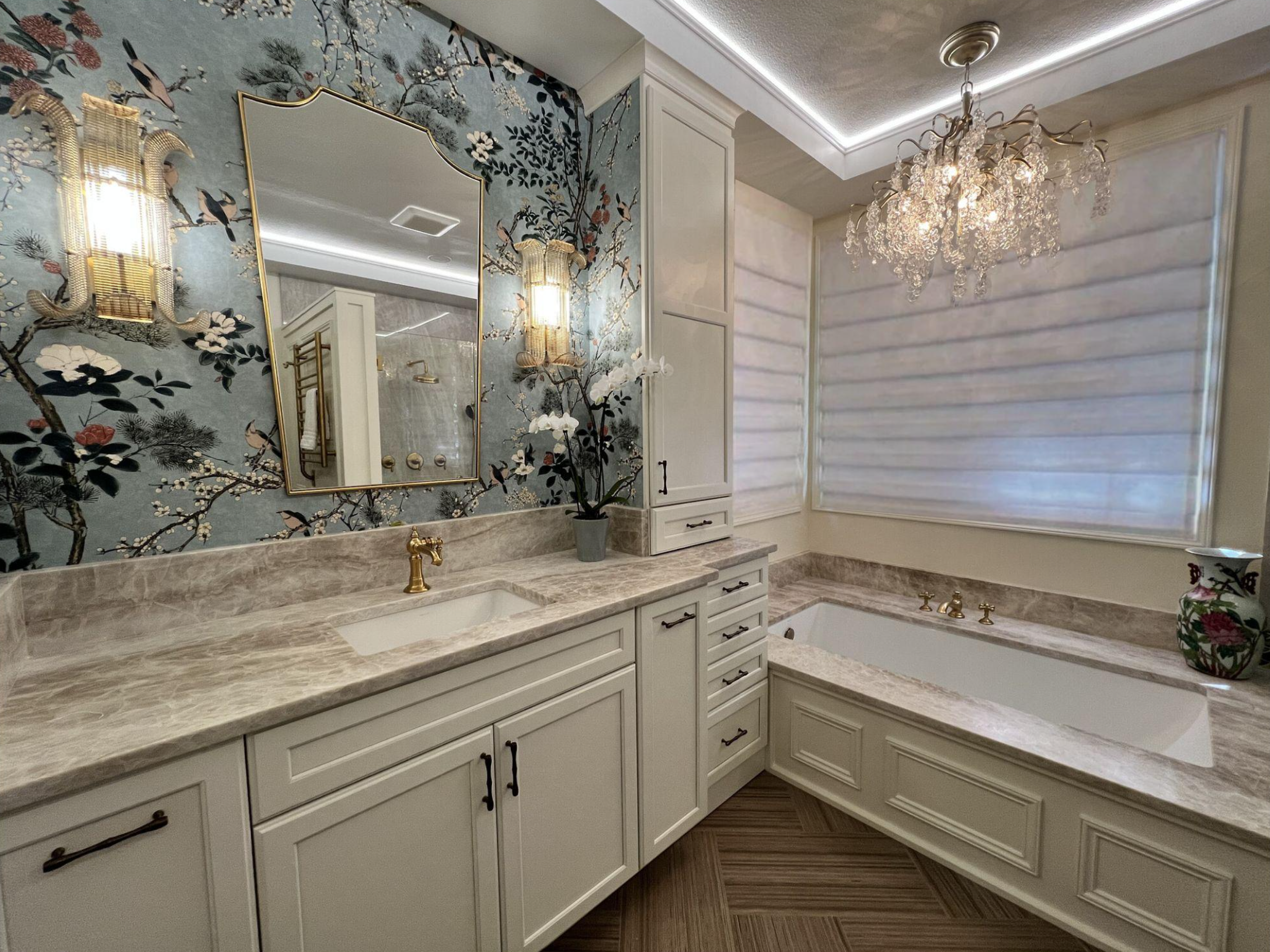 Traditional Organic Bathroom
