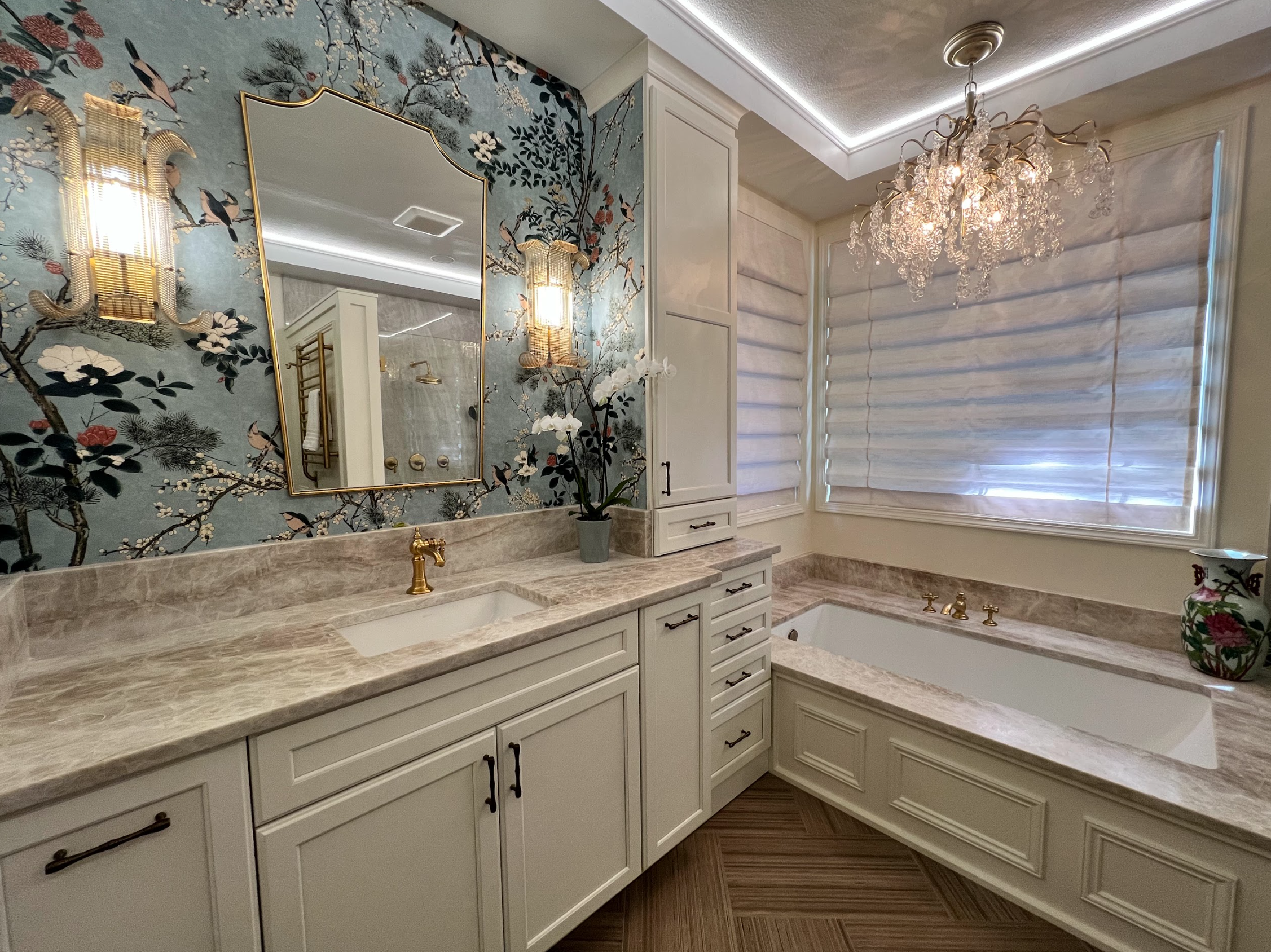 Traditional Organic Bathroom Remodel