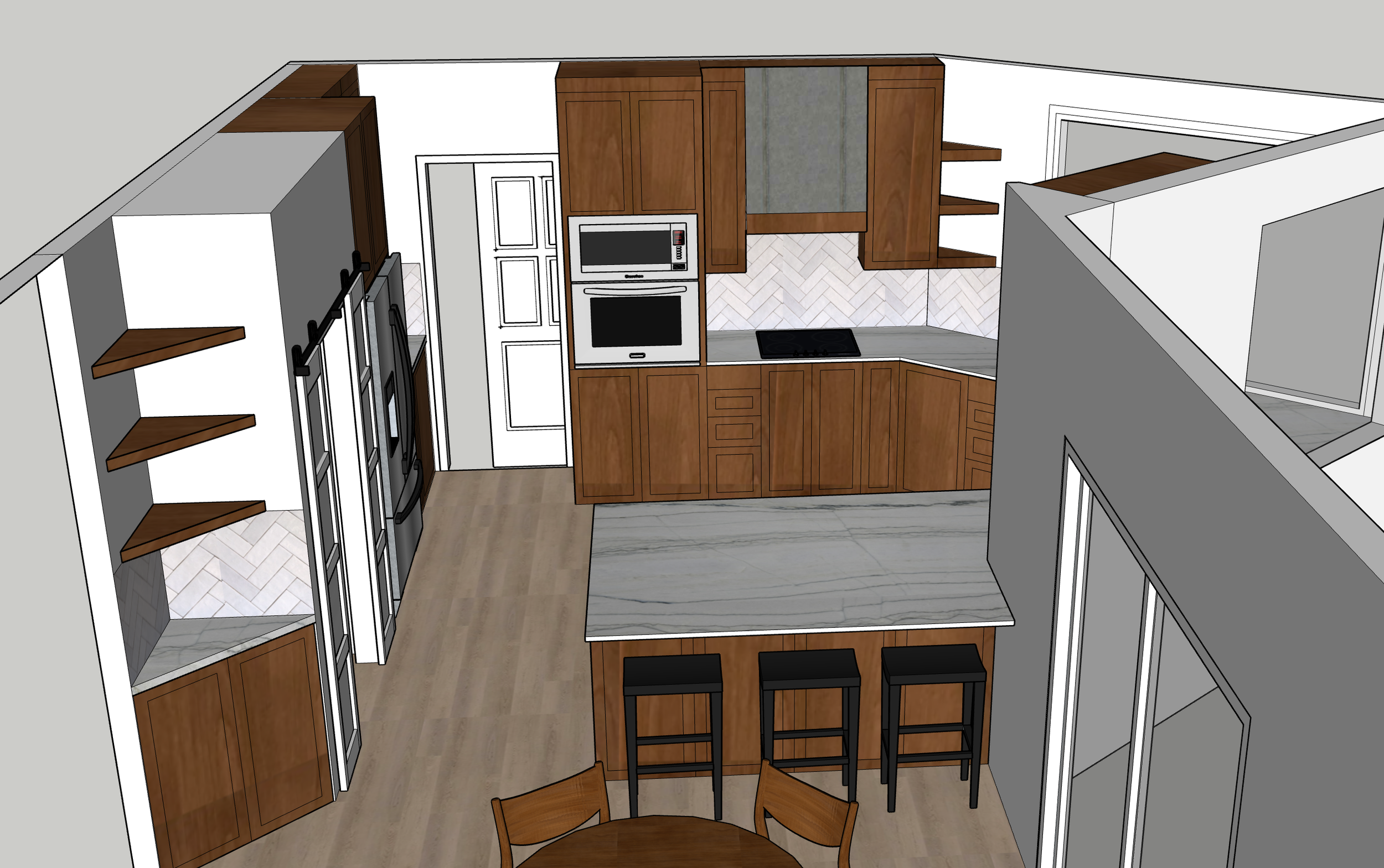 Kitchen Rework Render