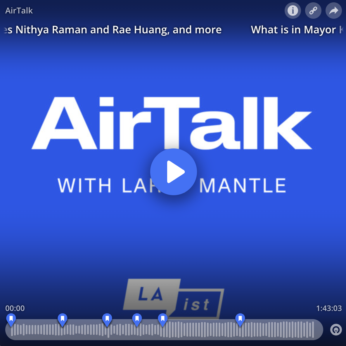 What is in Mayor Karen Bass’s budget proposal? Interviews with LA Mayor candidates Nithya Raman and Rae Huang, and more