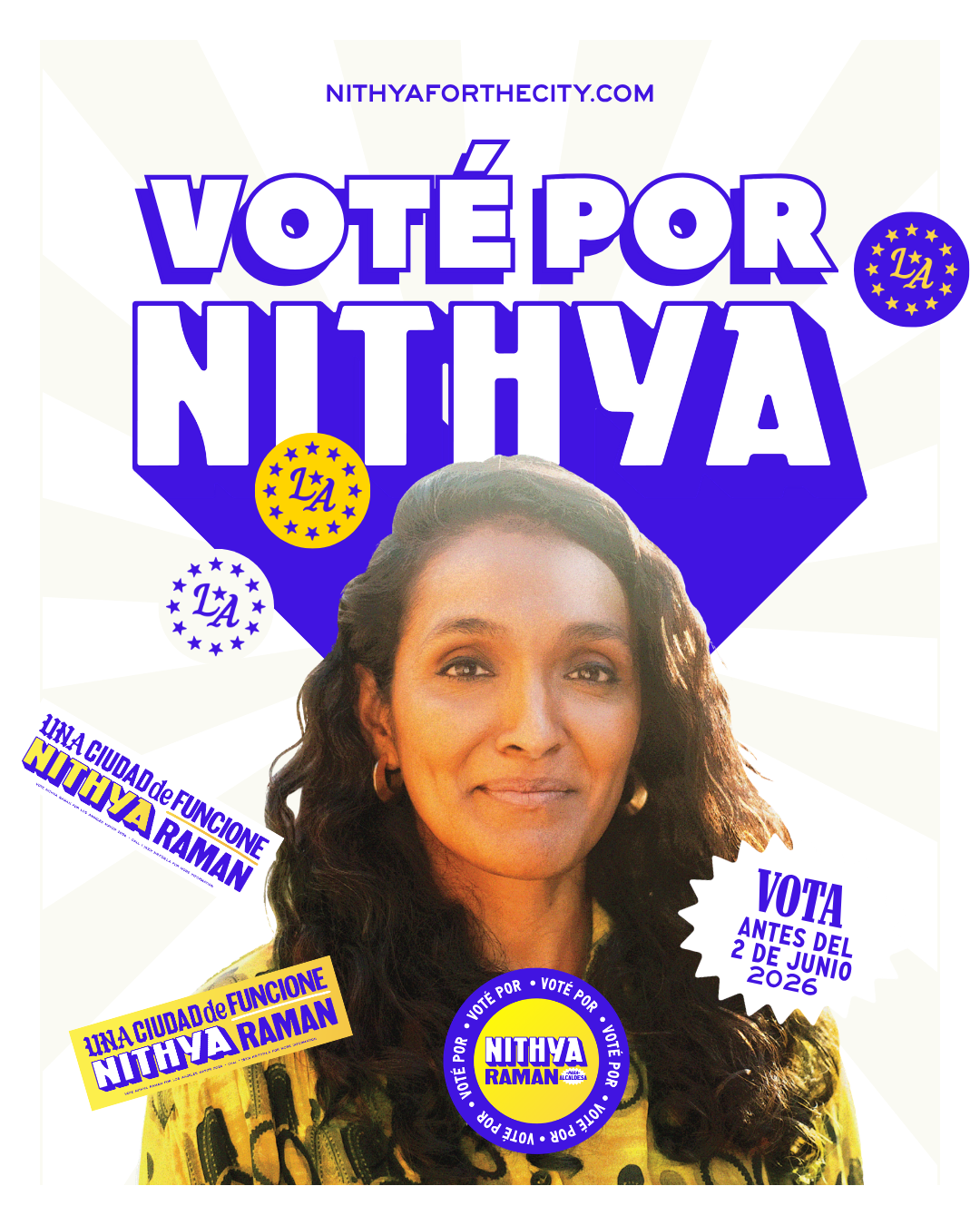 Voté Por Nithya (Post) Blanco.png