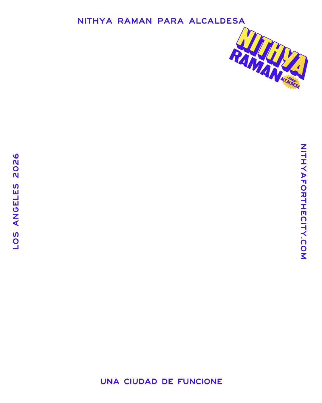 Nithya Raman para Alcaldesa (Post) Blanco.png