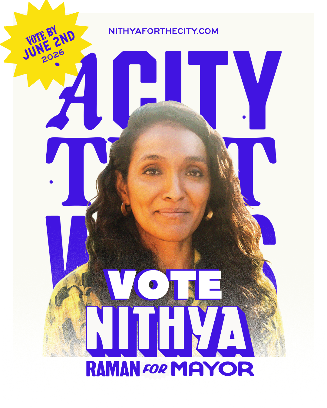 Vote Nithya Raman for Mayor (Post) Blanco.png