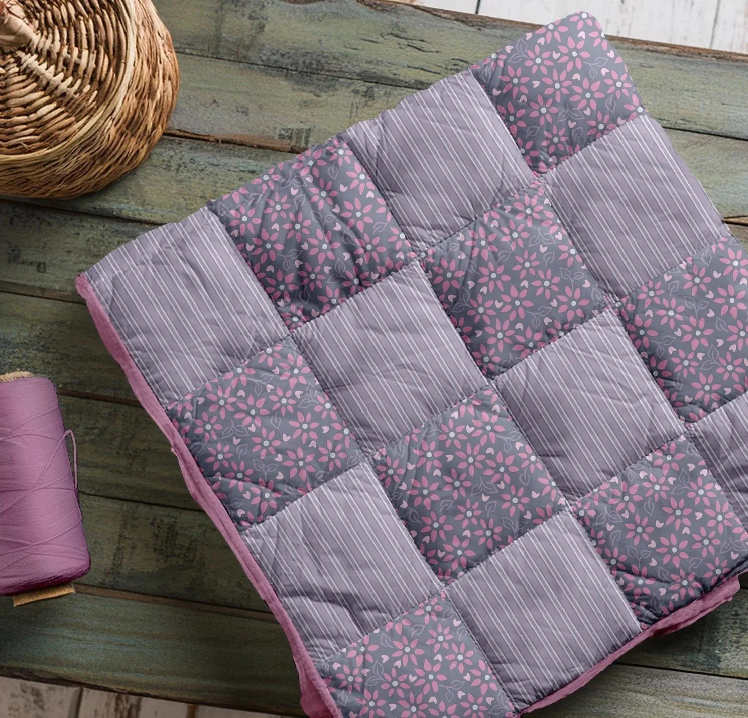 Nelly and Isobel fabrics from a collection featured on Spoonflower
