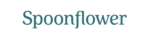 Spoonflower logo with stylized text