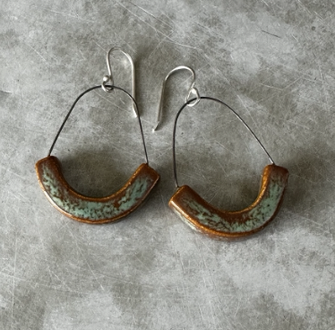 Ceramic earrings