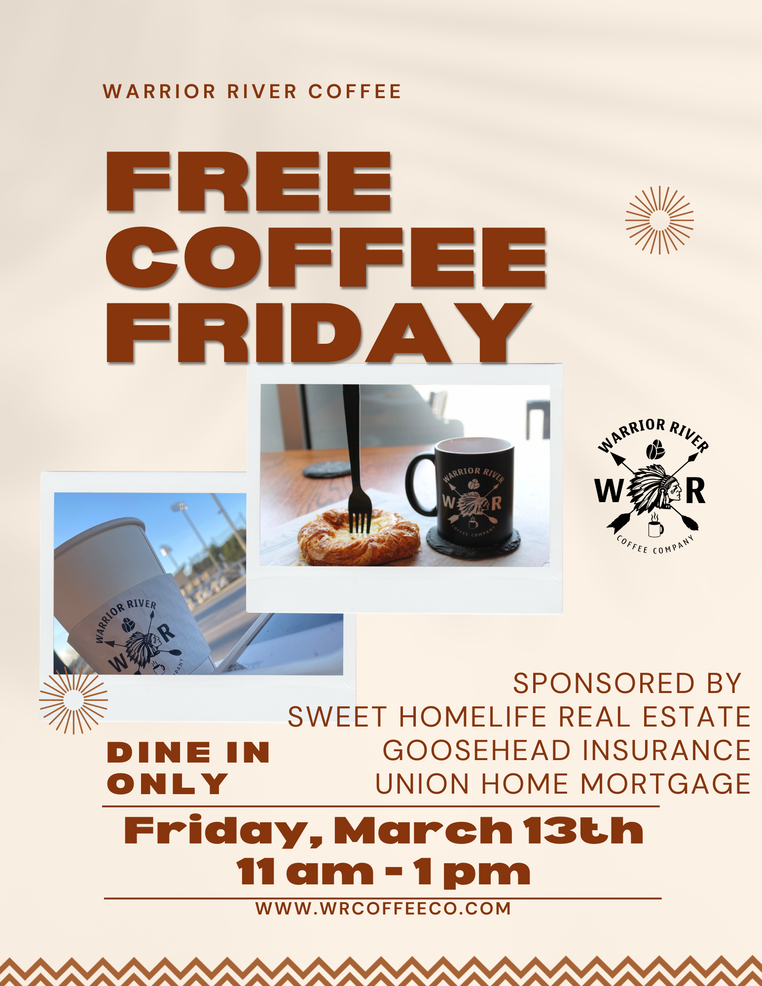 FREE COFFEE FRIDAY