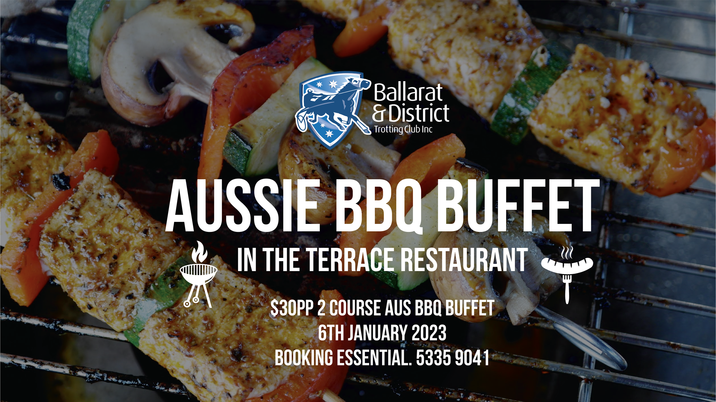 AUSSIE BBQ BUFFET - Race Meeting 