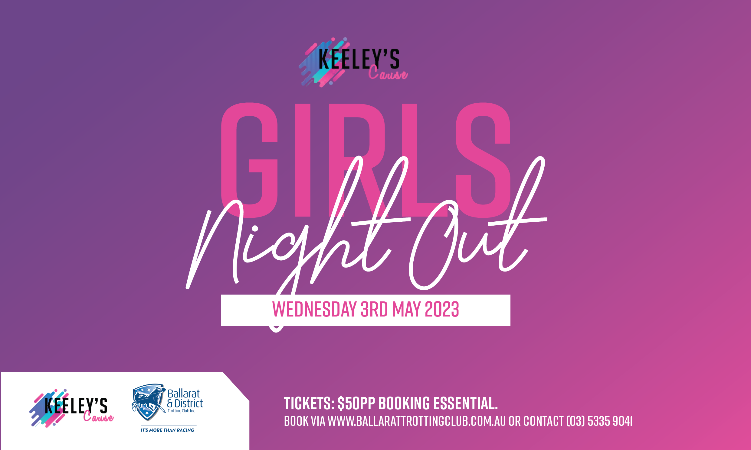 Girls Night Out at the Races for Keeley's Cause