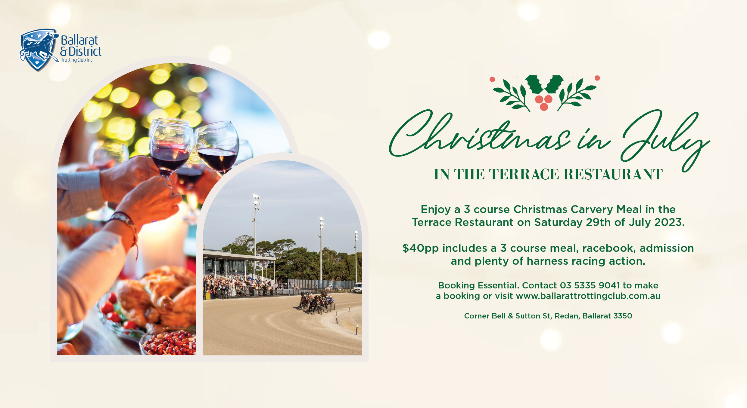 Christmas in July - Saturday Race Night