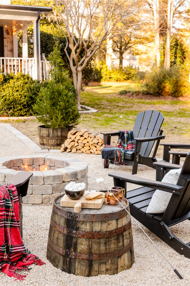 Bless ' er House Simple DIY Firepit