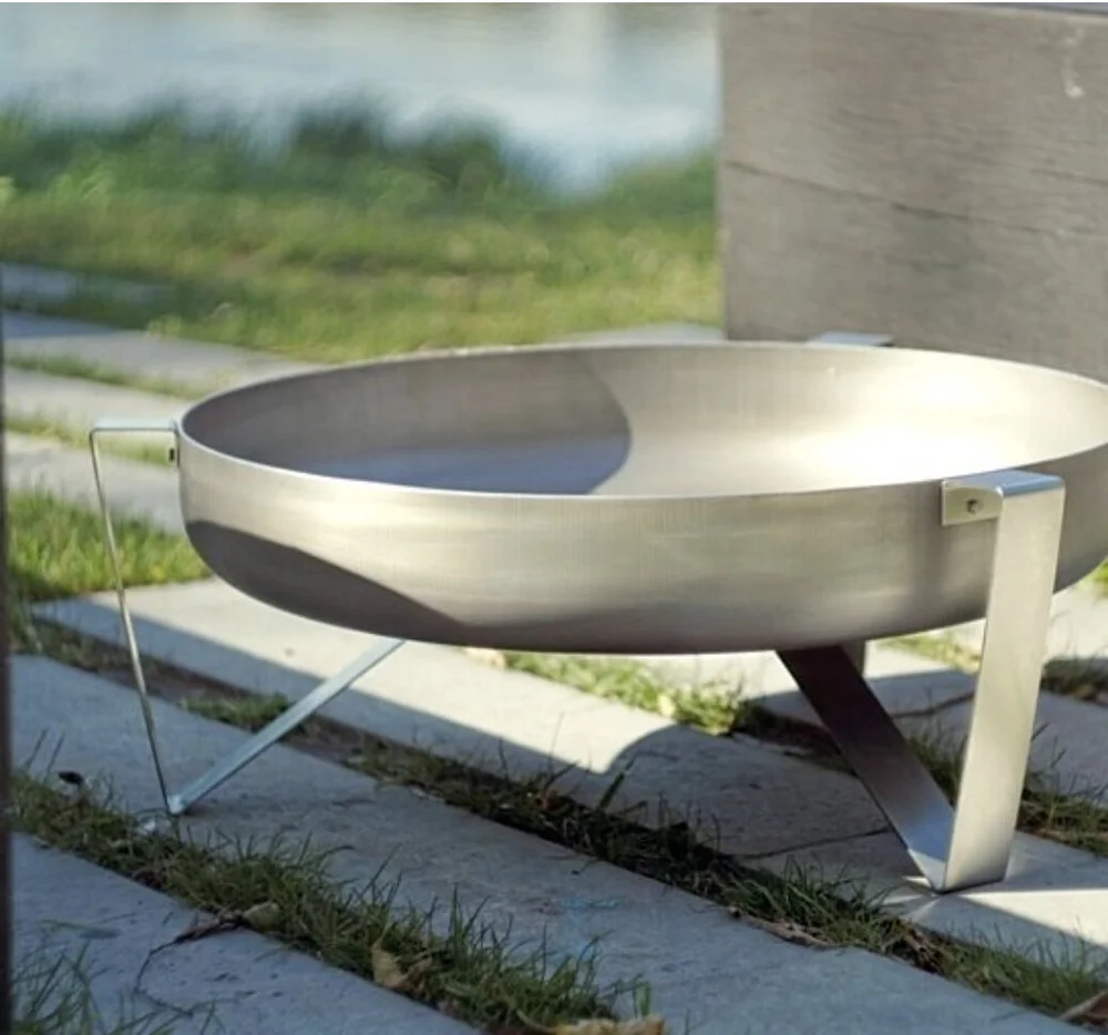 Curonian Stainless Steel Fire Pit