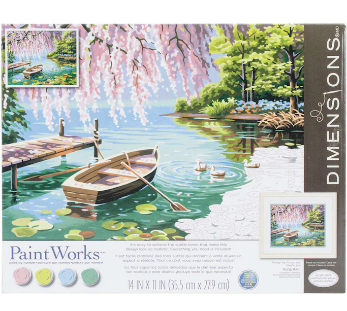 Willow Spring Beauty Paint By Number