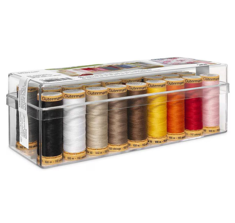 Gutermann 26 Spool 50wt Cotton Thread Set