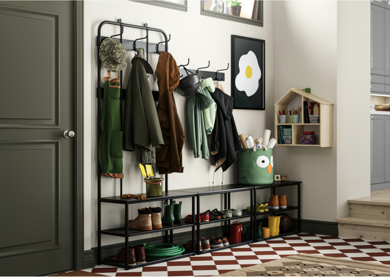 Back-to-School Drop Zones & Mudroom Hacks to Save Your Sanity