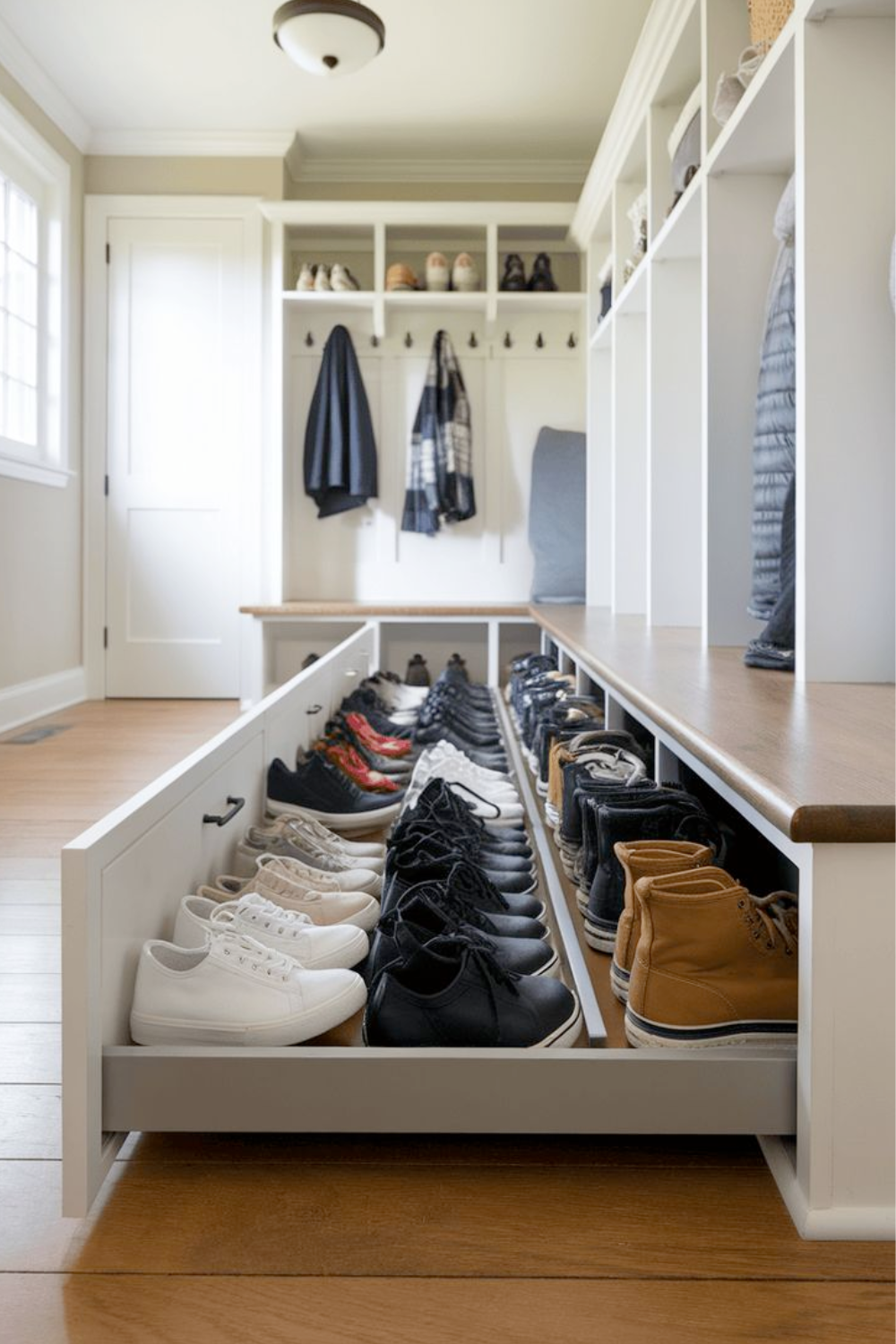 Hidden Shoe Storage