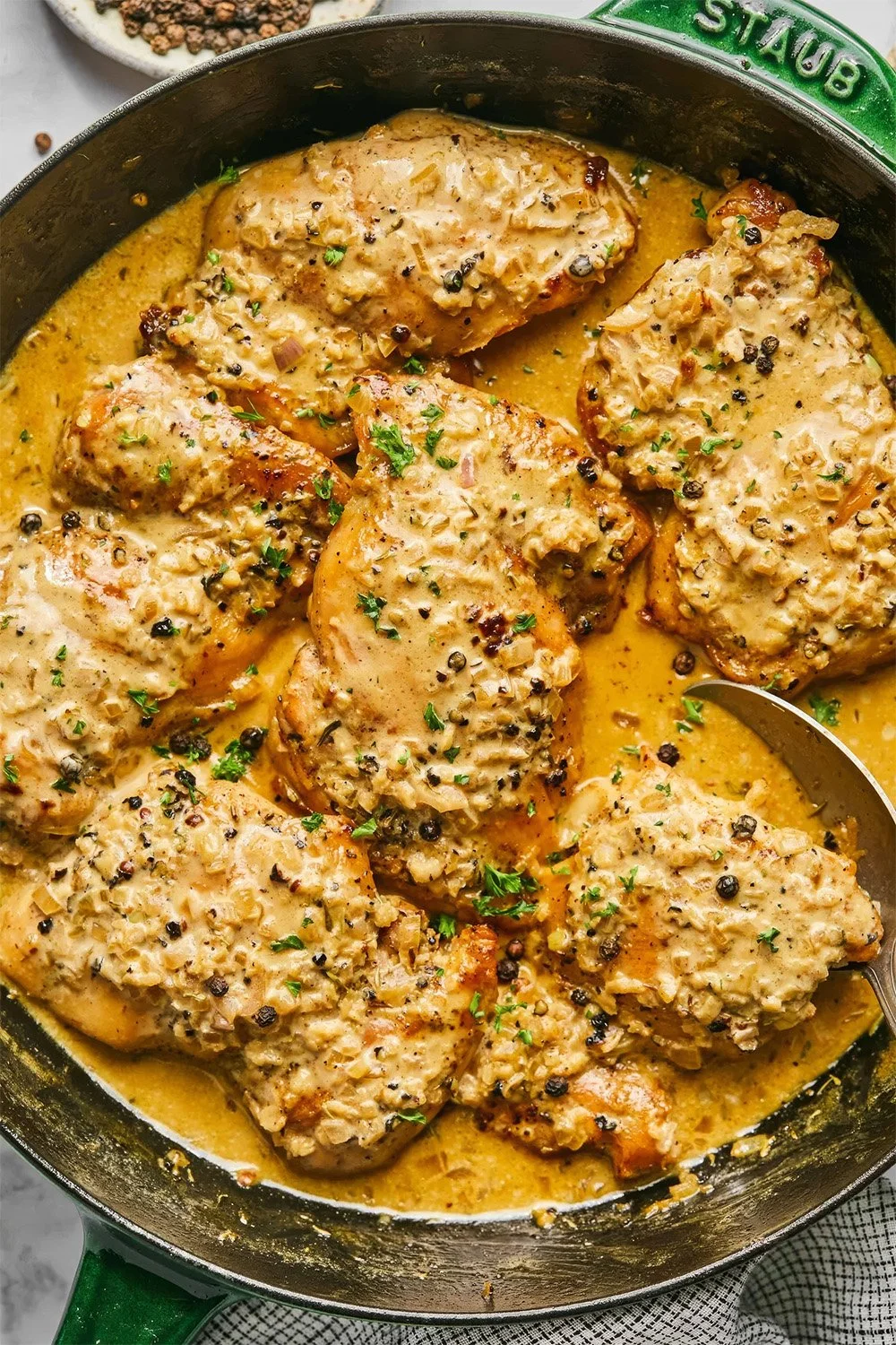 Chicken au Poivre