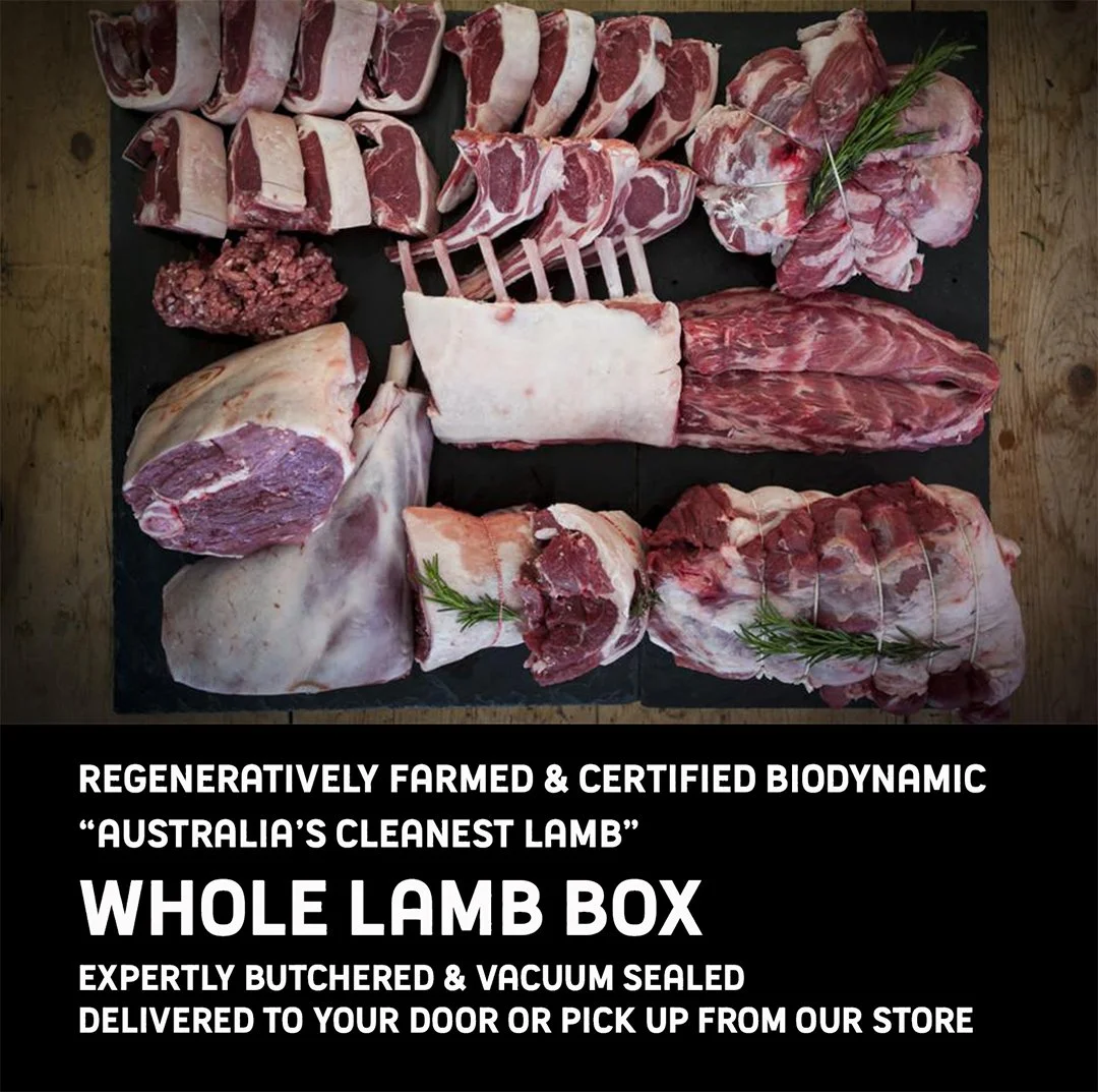 Greenacres Regeneratively Farmed Biodynamic Full Lamb Box