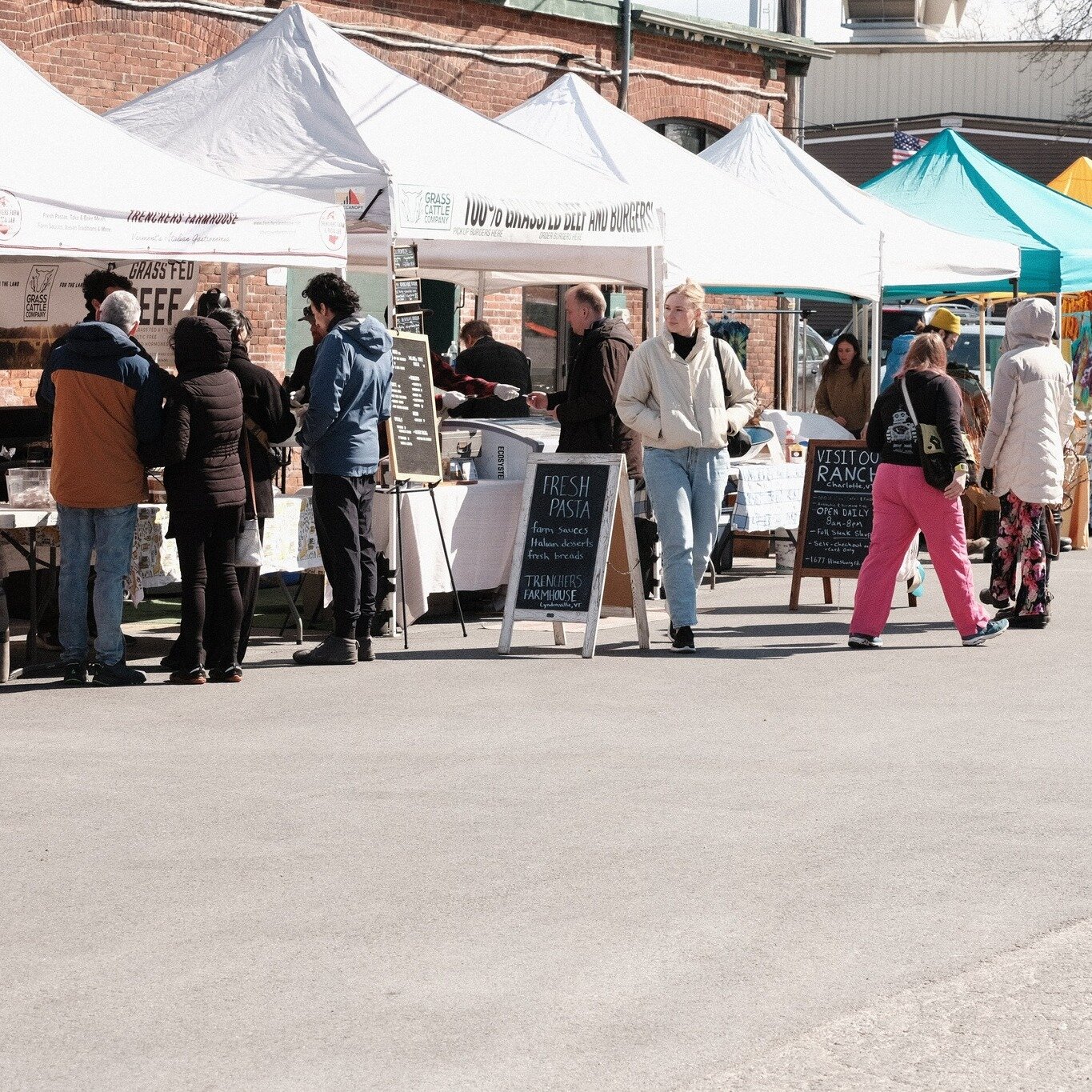 This day a week ago you all showed up for us and brought so much rejuvenating spring energy to our market. THANK YOU to each of you, and to all our vendors that showed up to serve you the freshest and best VT has to offer each market day. Look at all