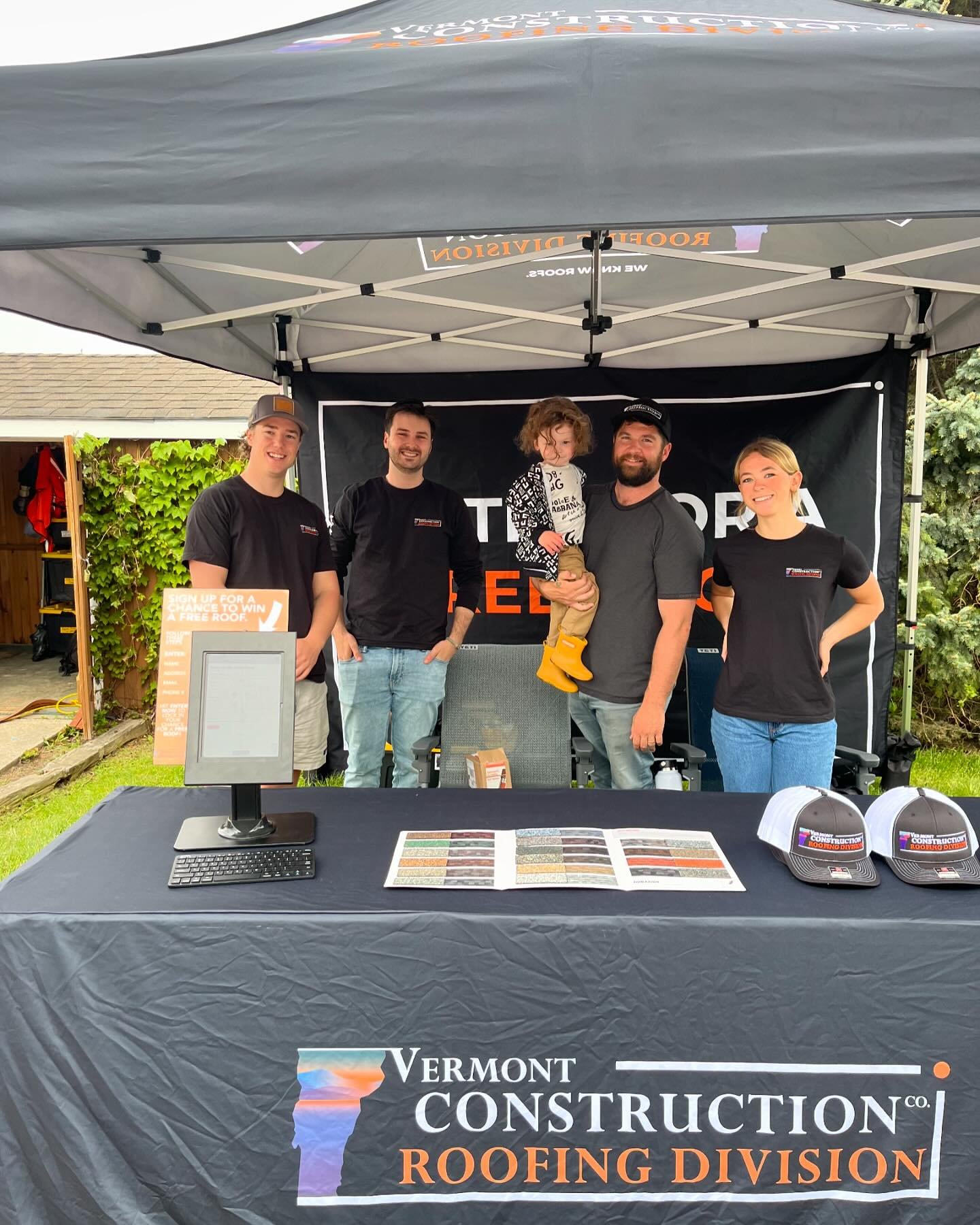 Today we&rsquo;d like to give a special shout out to our Kids Tent Sponsor Vermont Construction Company Roofing Division!

🏠 You&rsquo;ll find their friendly team at market on May 25, June 1, June 22 and June 29. Make sure you swing by for a chance 
