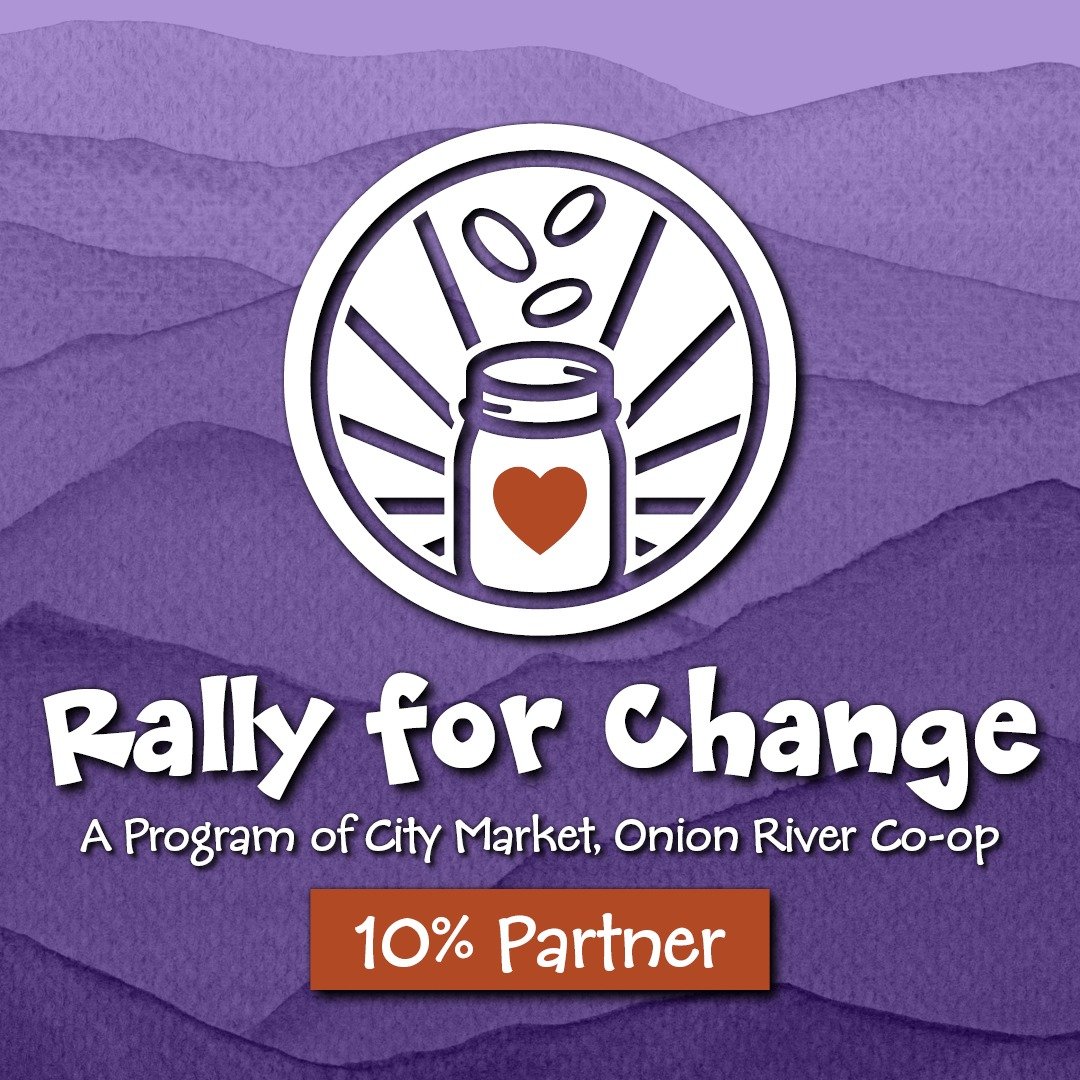 We're thrilled to be one of @citymarketcoop's Rally for Change partners this June! 

When you check out at City Market, you can round up your total to the nearest dollar and 10% of those donations will go directly to support the Burlington Farmers Ma