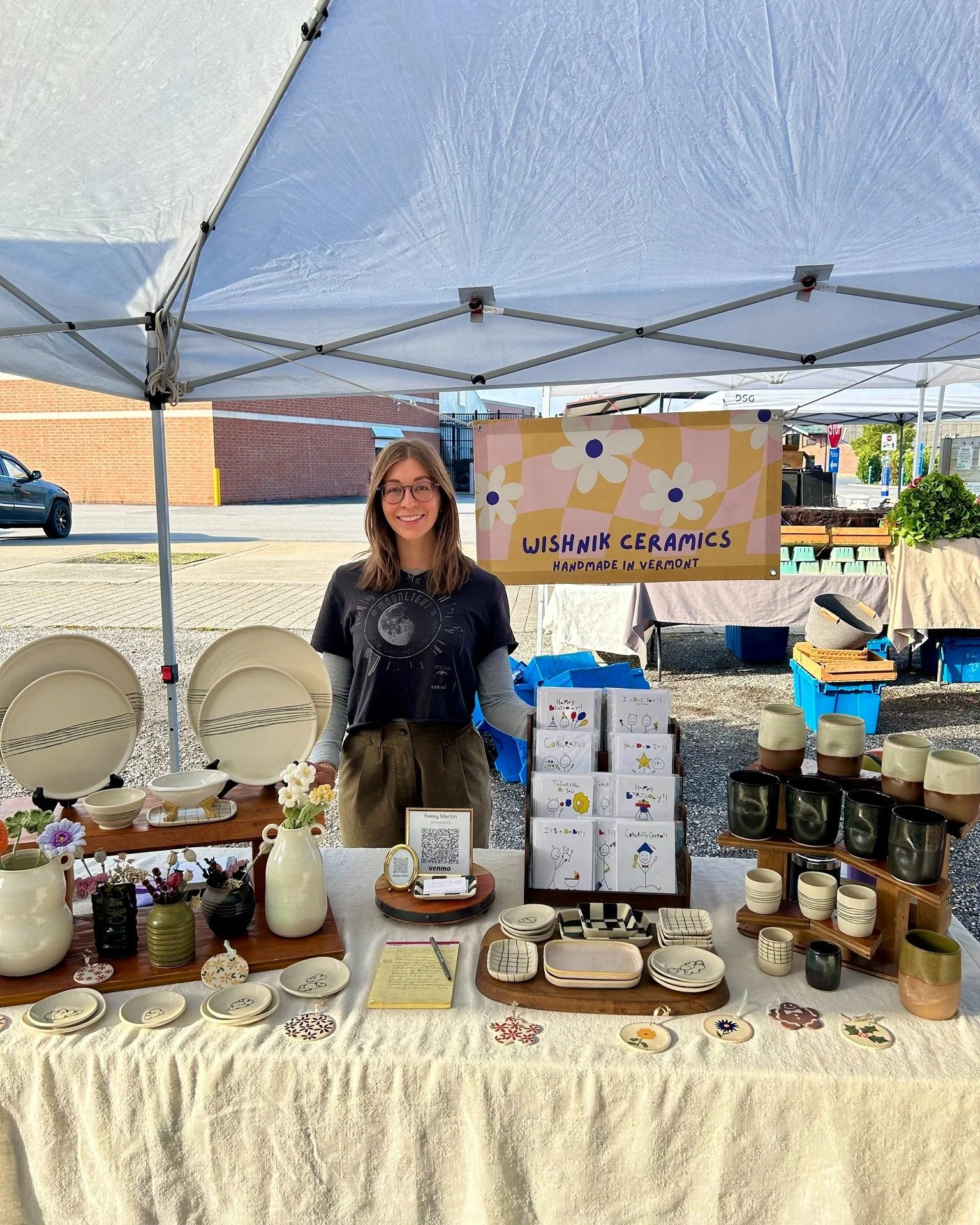We are so thrilled to welcome @wishnik.ceramics to our winter market line up. Find Kasey at our next market on December 13!

Wishnik Ceramics by Kasey Martin features functional wheel thrown pottery with simple yet eclectic designs that are built to 