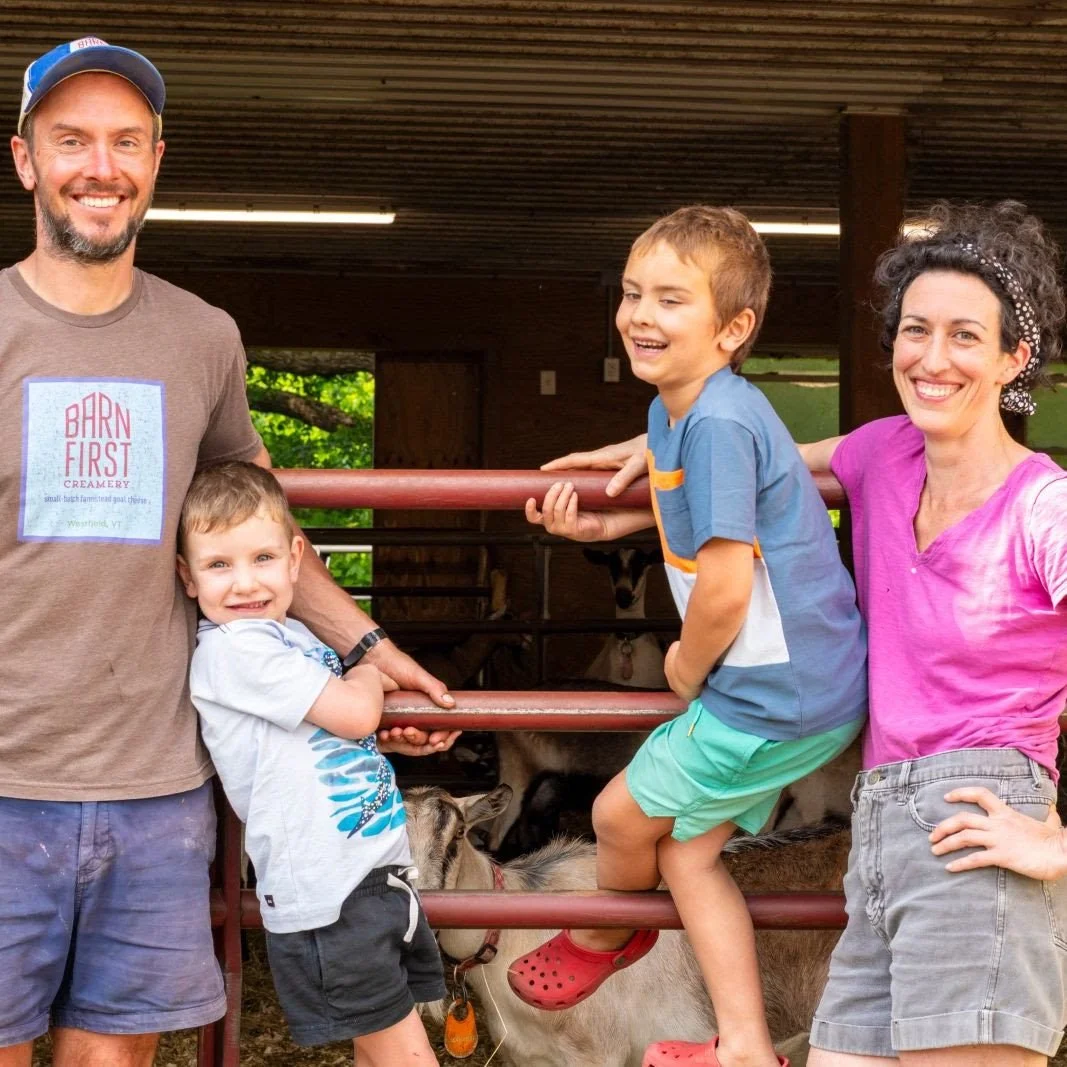 Today we feature Barn First Creamery - make sure you swipe through for smiles and cuteness overload 🐐🥰 Come and say hello at market this weekend.

This is Rebecca's third year at Burlington Winter Market. She's been thrilled to see so many familiar