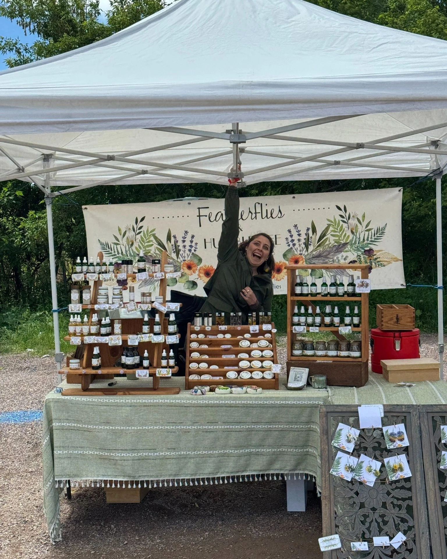 Rain, shine, or wind, we are quite literally holding it down for you every Saturday from 9am&ndash;2pm at 345 Pine St. Which vendor do you think did it best? Tag them in the comments! 🌬️

This weekend we've got live tunes from the wonderful @antarag