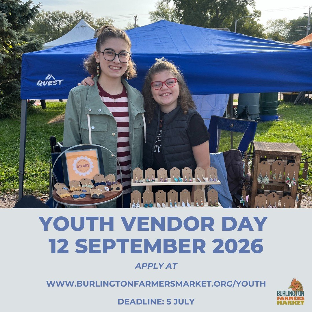 🎨 Mark your calendars - our Youth Market is back! This year it takes place on September 12th, as part of the beloved @seabavt Art Hop and Kids Hop weekend.

🥦 Are you under 18 with something to sell, share, or show off? Whether you're a budding art