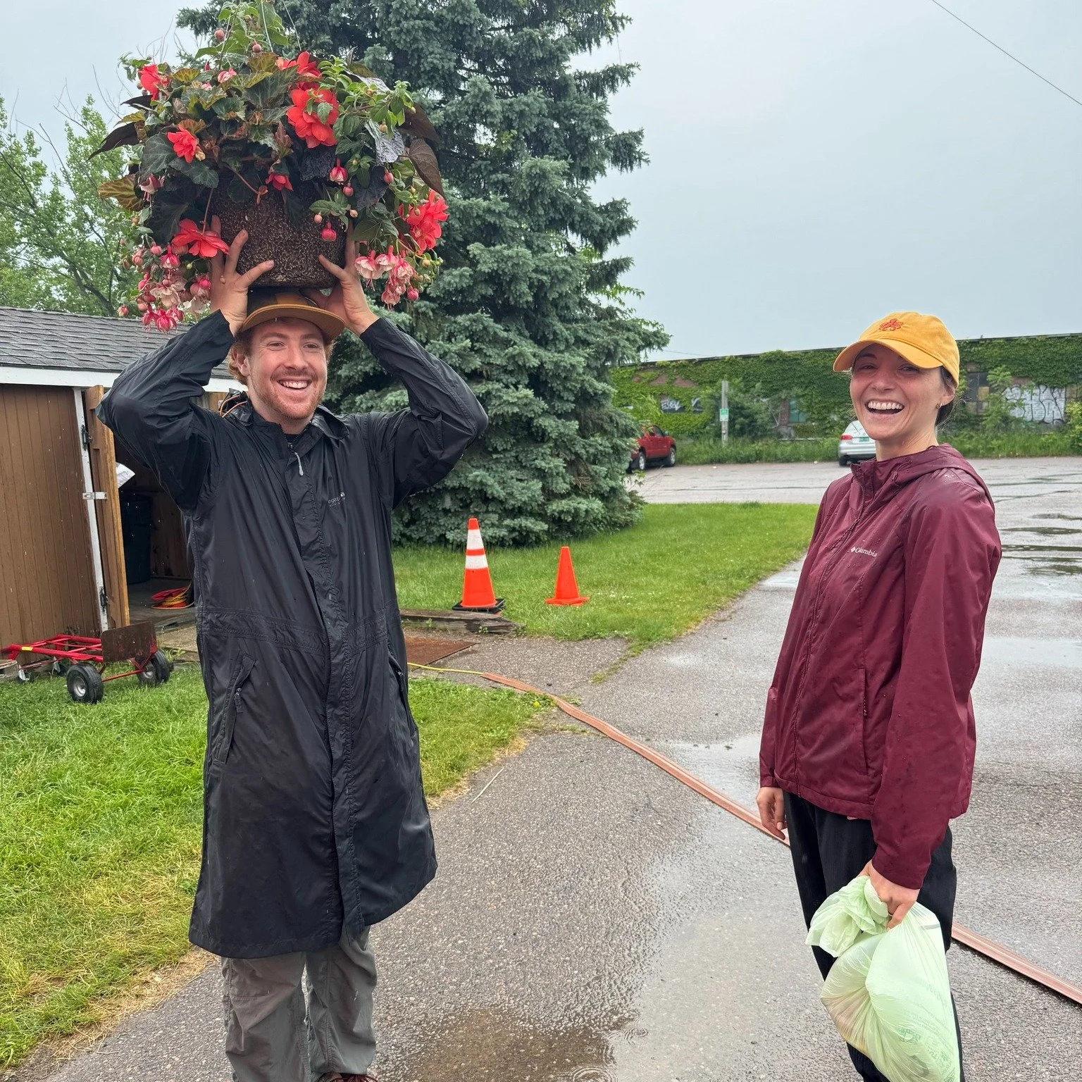 Last market we leaned into fun with puddles! This week...and we're afraid to write this....it looks like market day is the only day in the next couple of weeks that it is NOT scheduled to rain....could this be a first in BFM history?! 

No matter wha