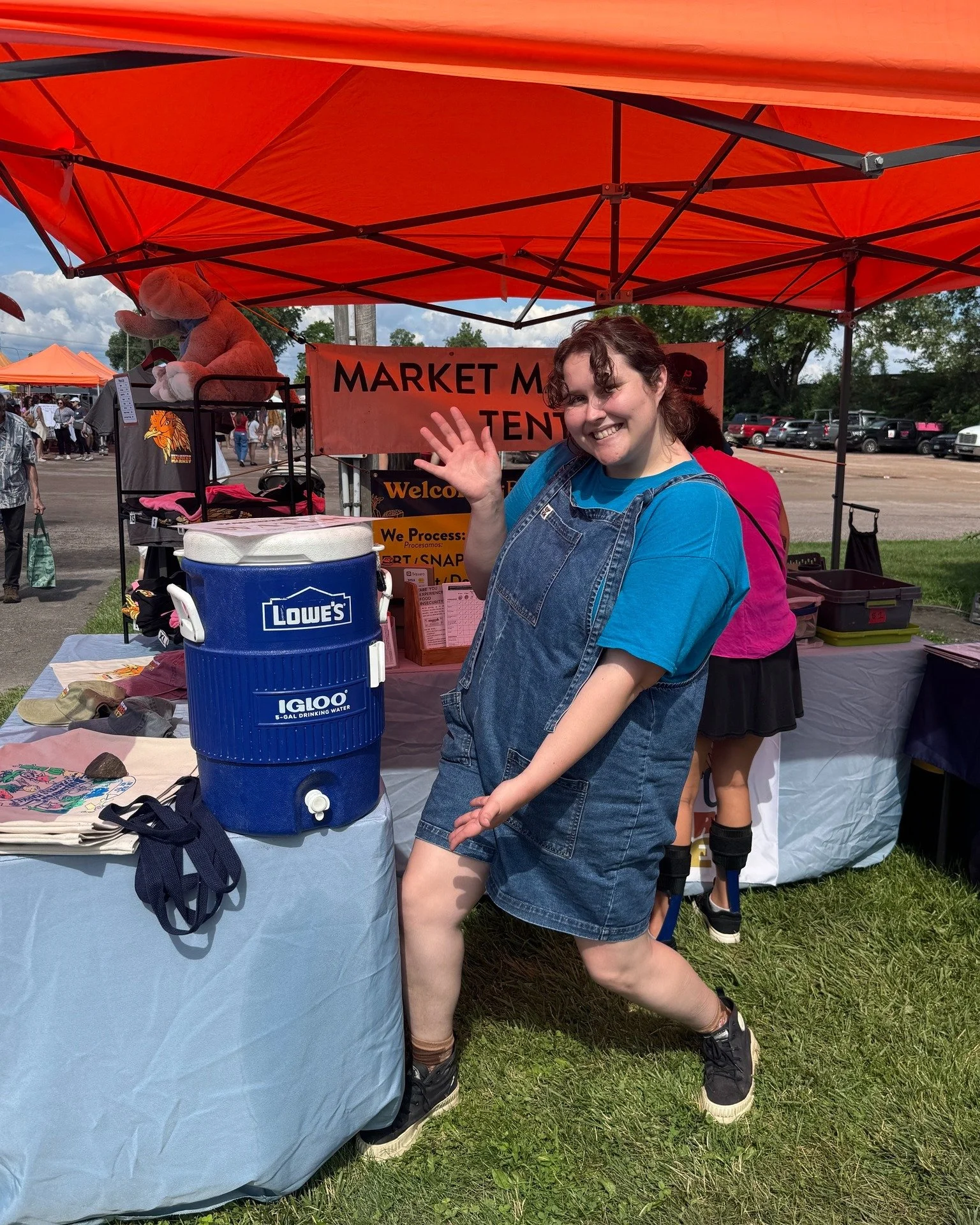 Peak summer is here, and abundance is showing up at market! Zucchini, tomatoes, berries, and more - we're savoring it all and hope you'll join us. 🍅🫐

🎟️ WIC eligible? Farm to Family vouchers are available at market this weekend!

🎶 Music by @dan