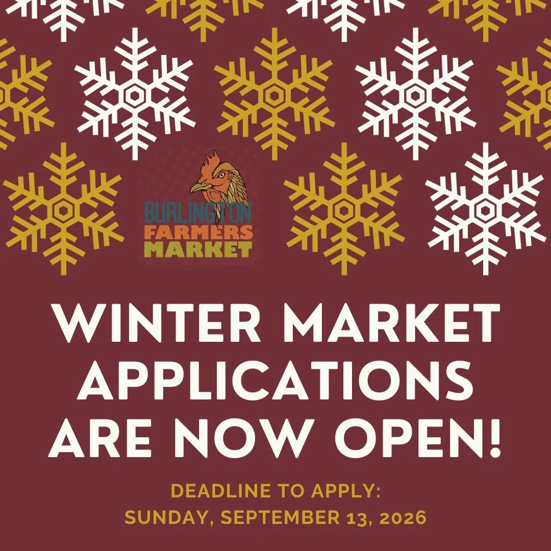 ✨ Do you feel the slight chill in the air? That can only mean one thing....winter market applications are open! Apply by September 13 at the link in bio! ✨

We are so grateful to be hosted by @burlingtonbeerco for the fourth year running! Together, w