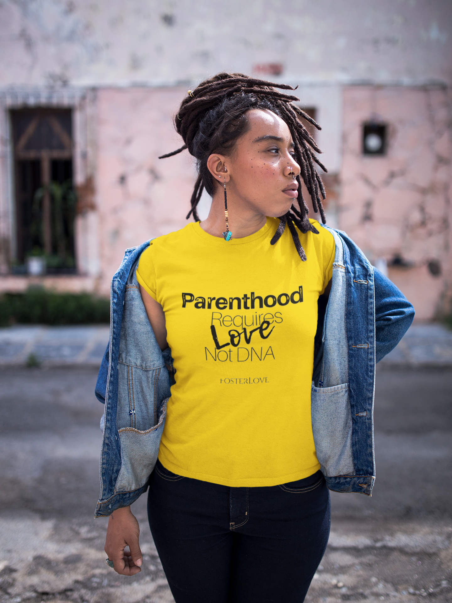 mockup-of-a-girl-with-locks-wearing-a-t-shirt-while-looking-to-the-side-a17140.png