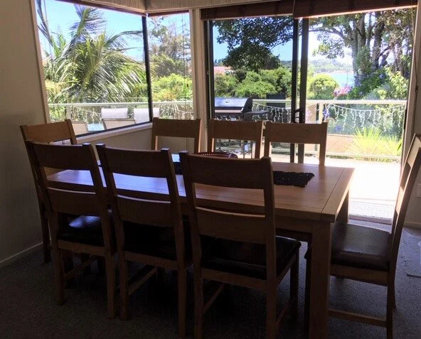 Executive Suite- large dining room table with stunning ocean views