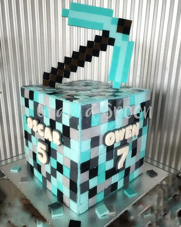 minecraft cake