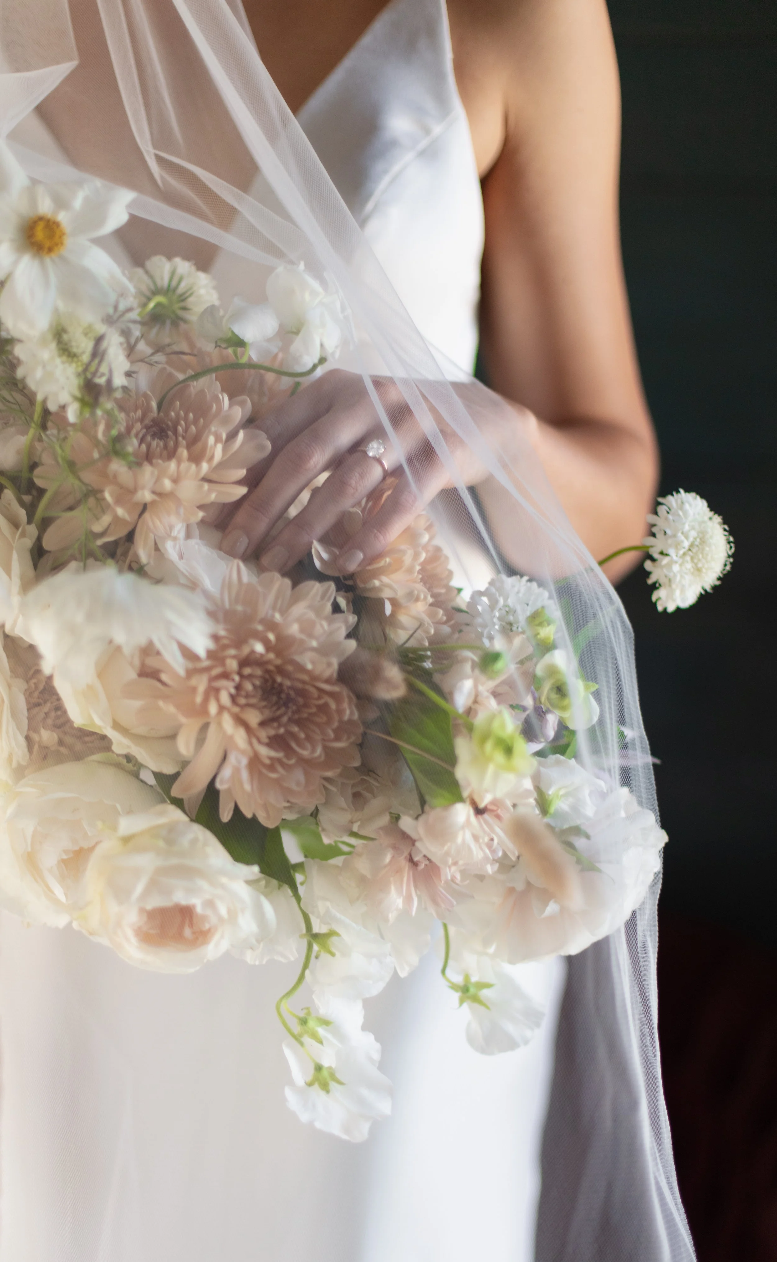 Bridal Portraits at Swallow Creek Ranch in Cayucos, California