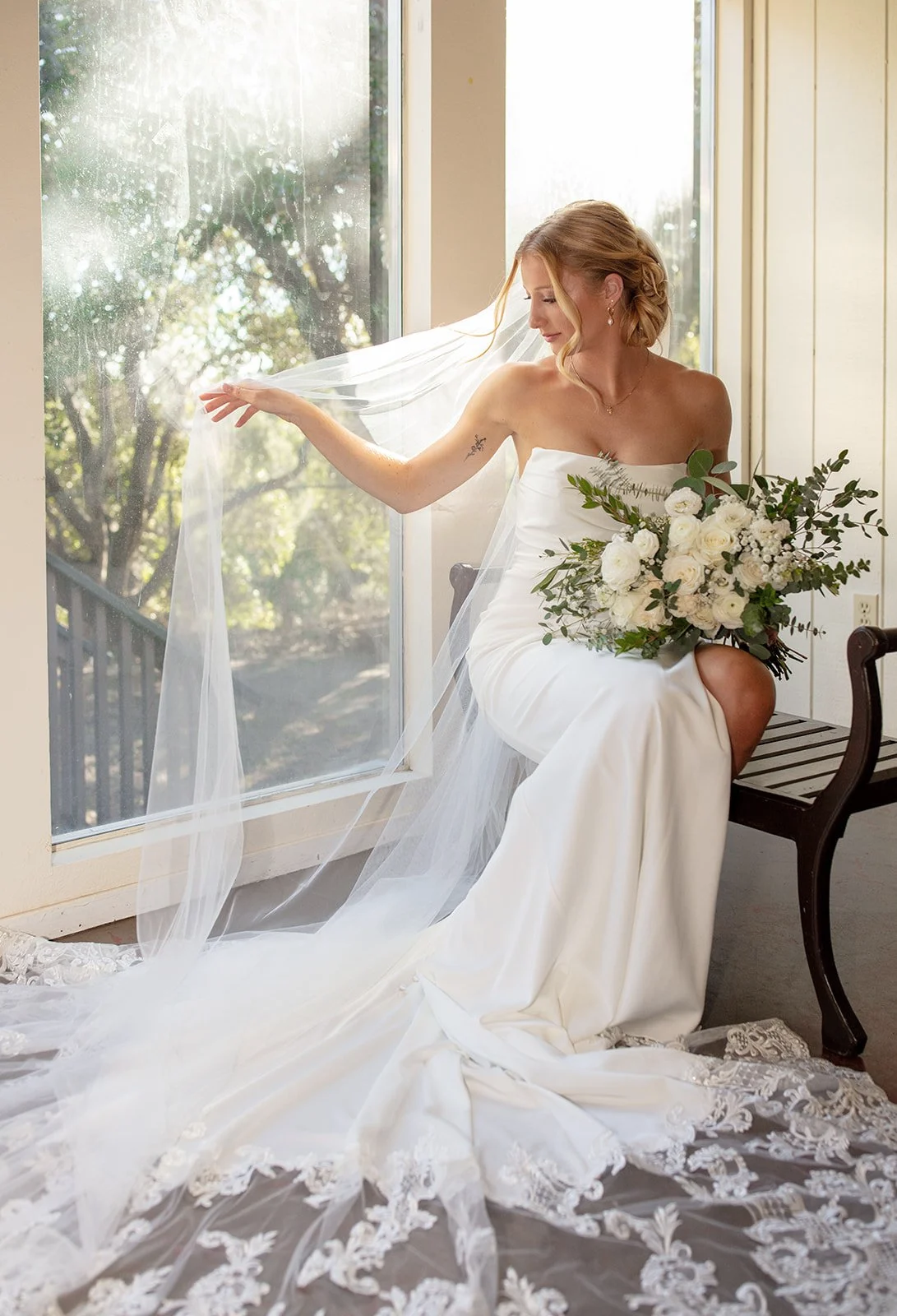 Bridal portraits at Camp Arroyo Grande in Arroyo Grande, California 