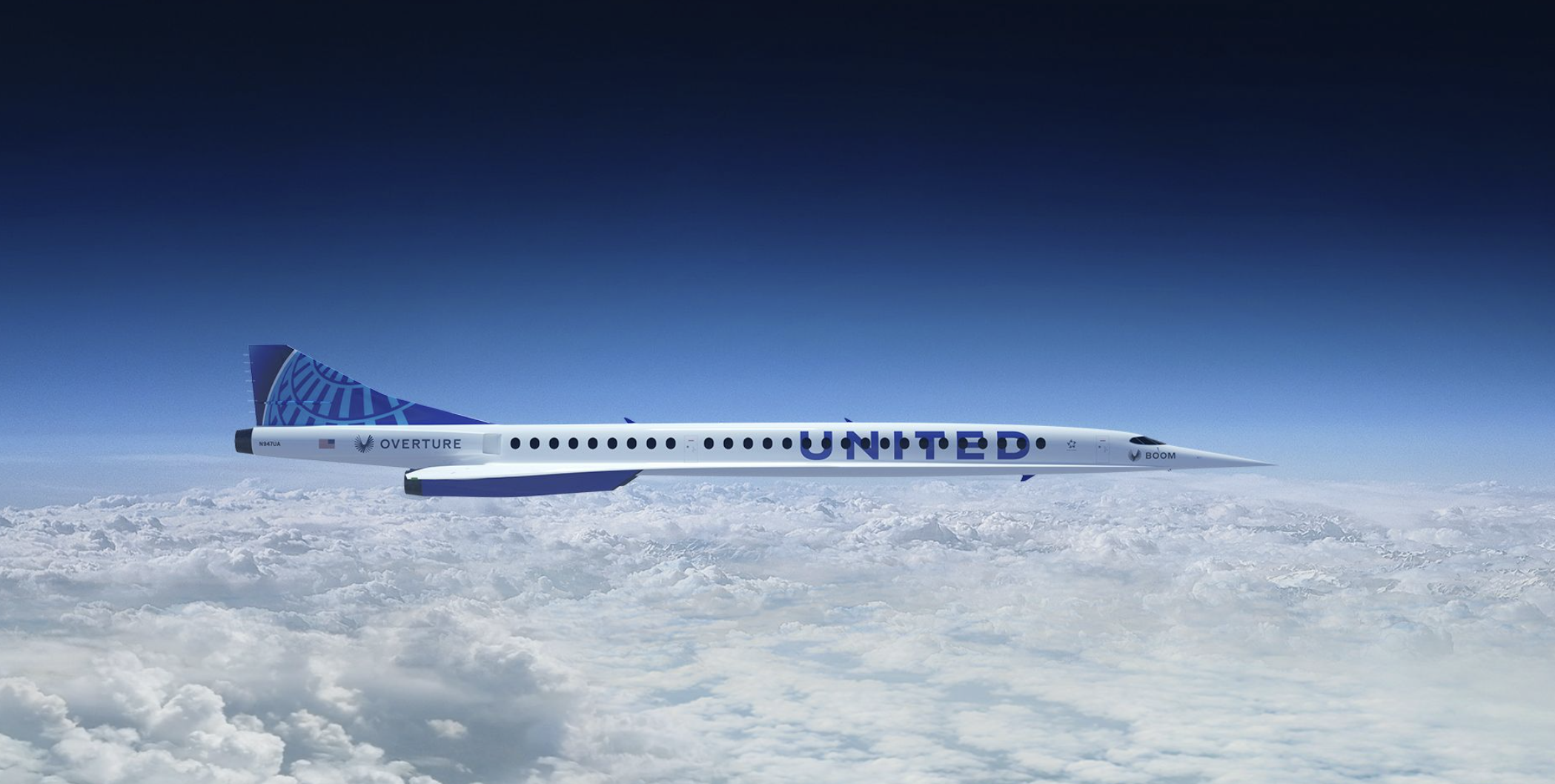 United Adding Supersonic Speeds with New Agreement to Buy Aircraft from Boom Supersonic
