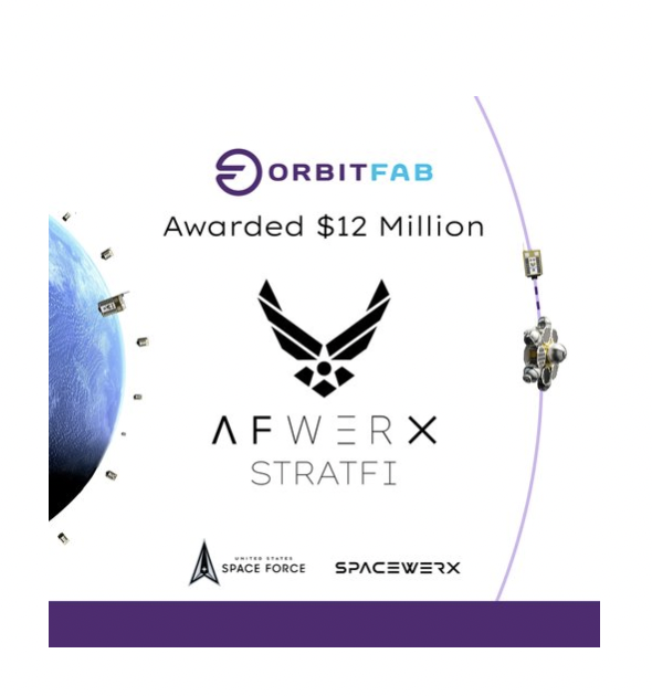 Orbit Fab awarded $12MM AFWERX STRATFI to Test On-Orbit Refueling Payload for U.S. Space Force