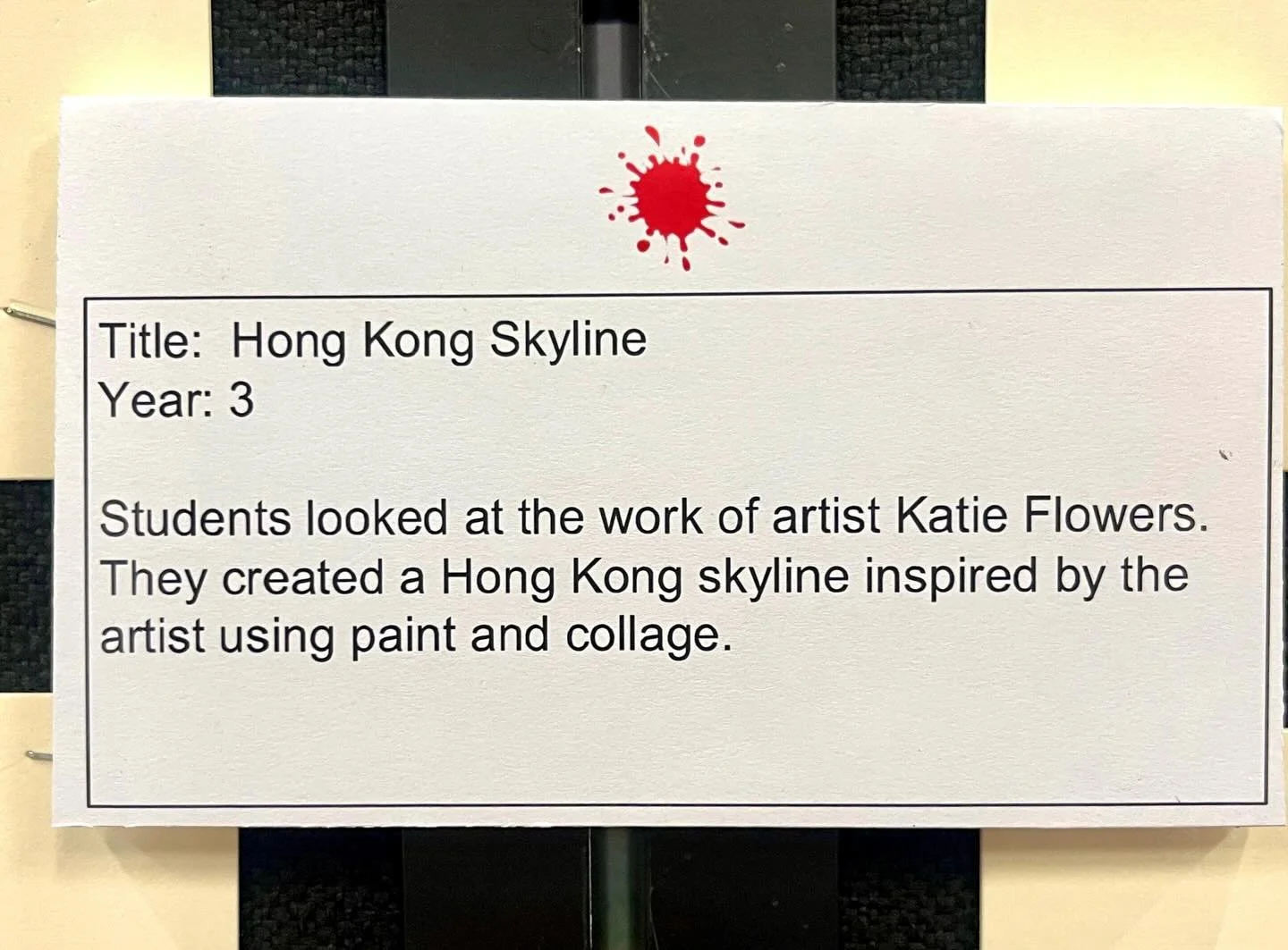 Thank you @mrsemerysartroom at the Australian International school for taking the time to credit the skyline collage techniques you learned here at the Wild at Art Studio! always a pleasure seeing the fun of collage spreading into the world! And than