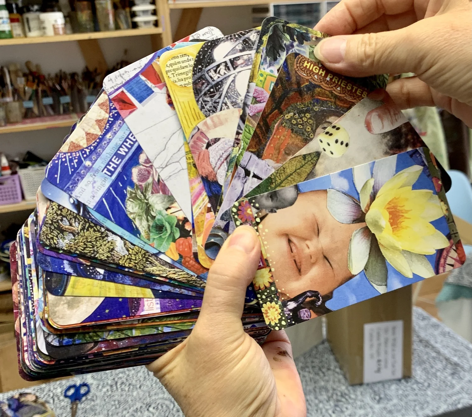 The Storyteller Oracle Card Deck — Wild At Art Studio - Katie Flowers ...