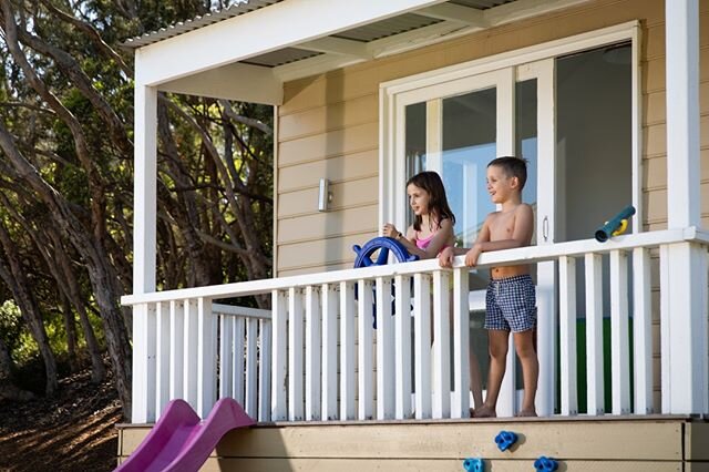 King and Queen of their castle!⁠
⁠
Kids enjoying themselves - and having plenty to do - has been built into the design and features of Fingal House. That's because we're a family too, and we understand what you really need to unwind!⁠
⁠
Image: @brett