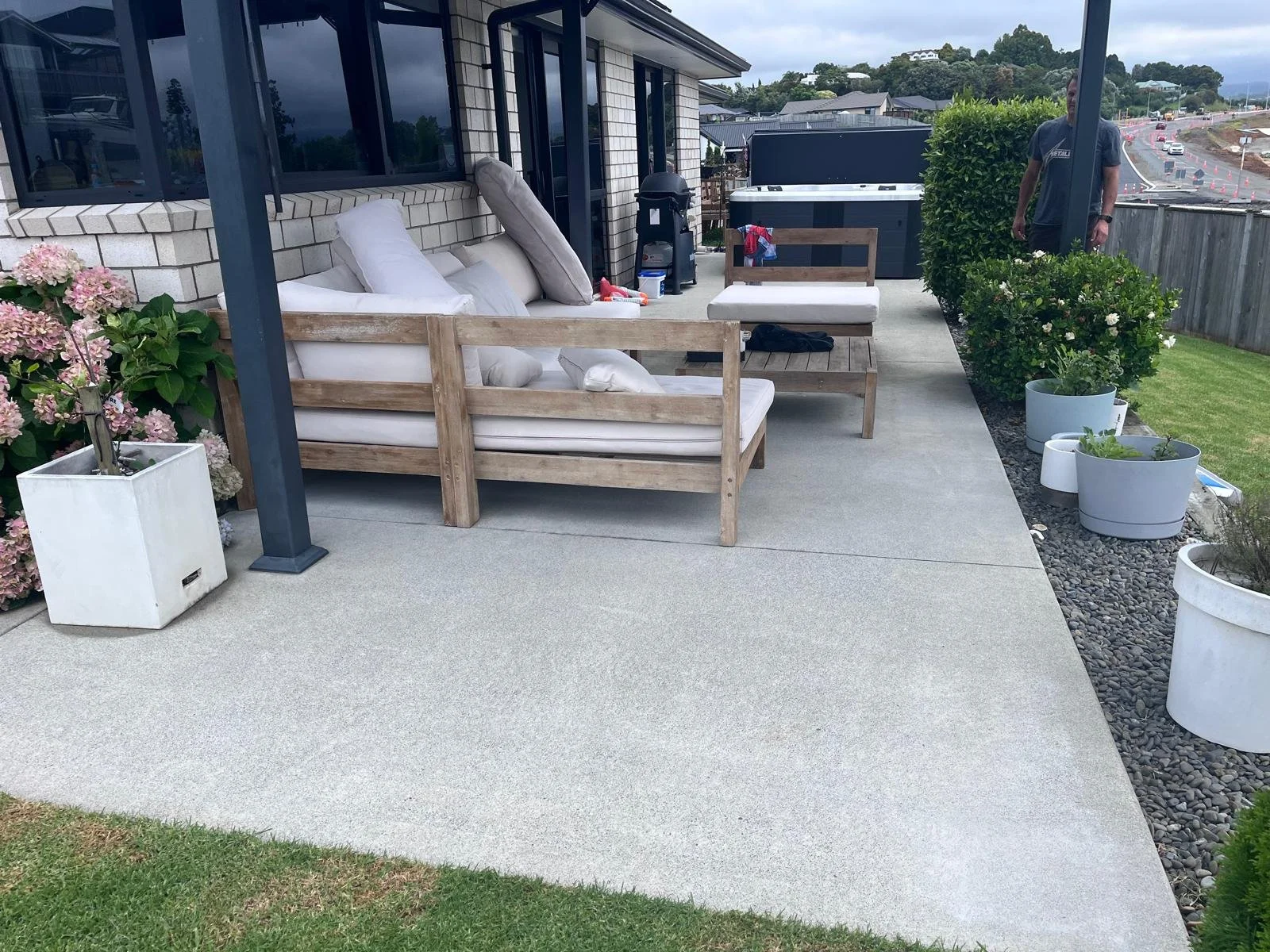 Omokoroa Deck - before photo